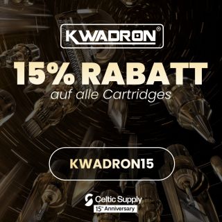 💥 15 % Rabatt auf alle Tattoo- und PMU-Cartridges von KWADRON Jetzt ist der ideale Zeitpunkt, um Vorräte aufzufüllen. 📅...