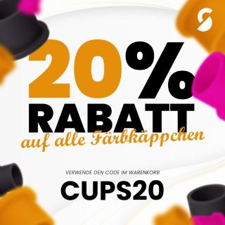 ✨ 20 Prozent Rabatt auf alle Farbkappen! Farbkappen sind Verbrauchsmaterial, das schnell mizí. Genau deshalb je jetzt der...